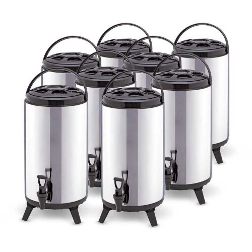 SOGA 8X 12L Portable Insulated Cold/Heat Coffee Tea Beer Barrel Brew Pot With Dispenser SOGA 8X 12L Portable Insulated Cold/Heat Coffee Tea Beer Barrel Brew Pot With Dispenser