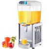 VEVOR Commercial Beverage Dispenser, 4.8 Gallon 1 Tank Cold Beverage Dispenser