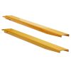 VEVOR Pallet Fork Extensions, 60" Length 4.5" Width, Heavy Duty Carbon Steel Fork Extensions for Forklifts, 1 Pair Forklift Extensions