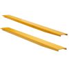 VEVOR Pallet Fork Extensions, 84" Length 4.5" Width, Heavy Duty Carbon Steel Fork Extensions for Forklifts, 1 Pair Forklift Extensions