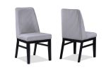 5pc Dining Set Contemporary Modern Style White Faux Marble Round Table Cage Like Base Light Gray Fabric Upholstery Dining Wooden Furniture Black Finis