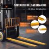 VEVOR Pallet Fork Extensions, 84" Length 5.5" Width, Heavy Duty Carbon Steel Fork Extensions for Forklifts, 1 Pair Forklift Extensions
