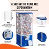 VEVOR 25"H Gumball Machine Vending Coin Bank Vintage Gumballs Dispenser PS Bule