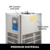 VEVOR Laboratory Chiller Circulator 5L Chiller Lab -20°C Low Temperature Cooling Liquid Circulator Pump Chiller Lab Recirculating Chiller Water Bath R