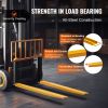 VEVOR Pallet Fork Extensions, 60" Length 4.5" Width, Heavy Duty Carbon Steel Fork Extensions for Forklifts, 1 Pair Forklift Extensions